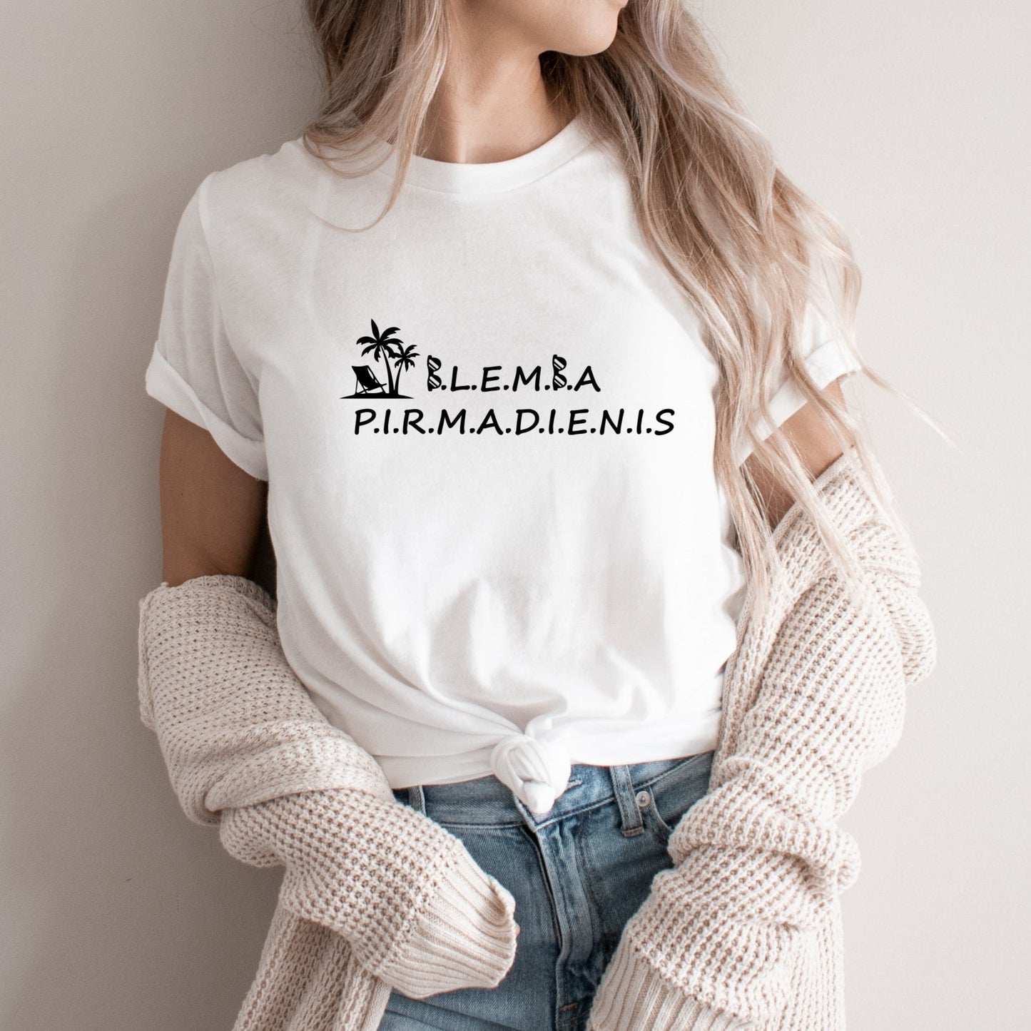 Unisex marškinėliai: blemba pirmadienis