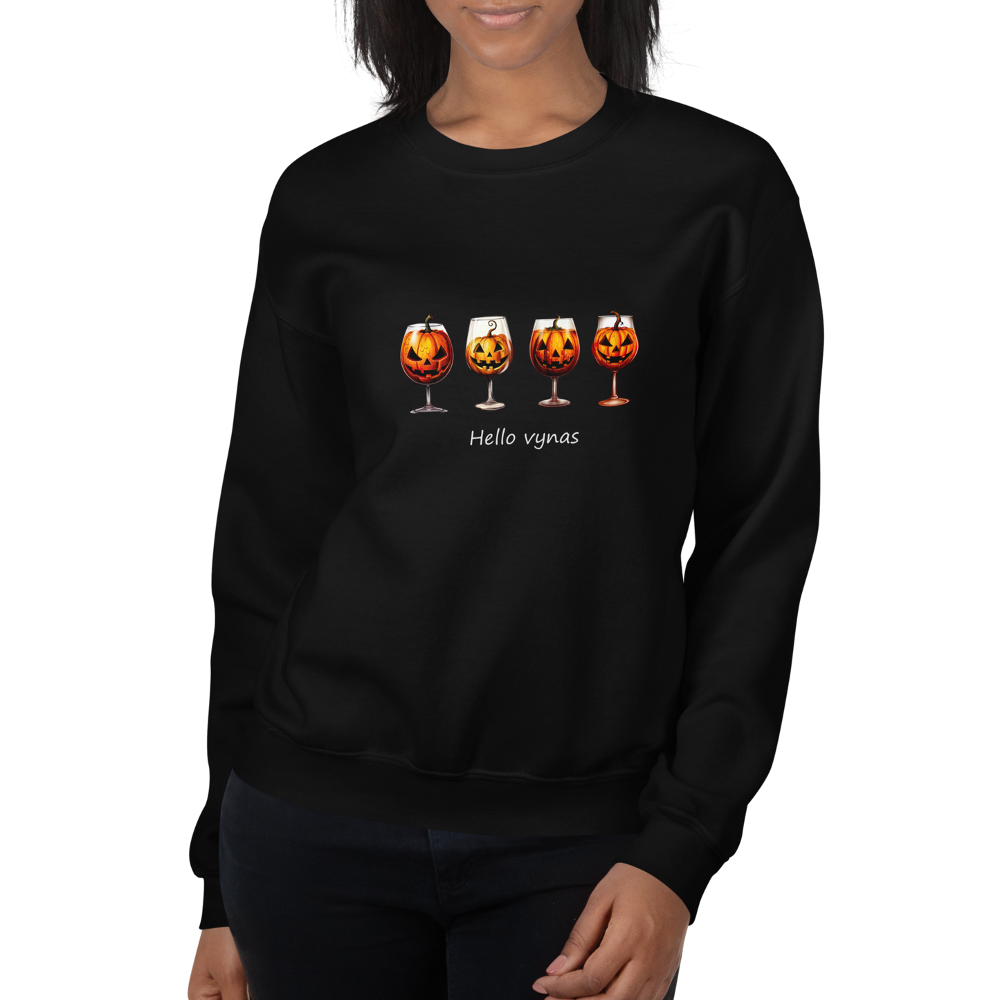 Unisex Helovyno megztukas: Hello vynas