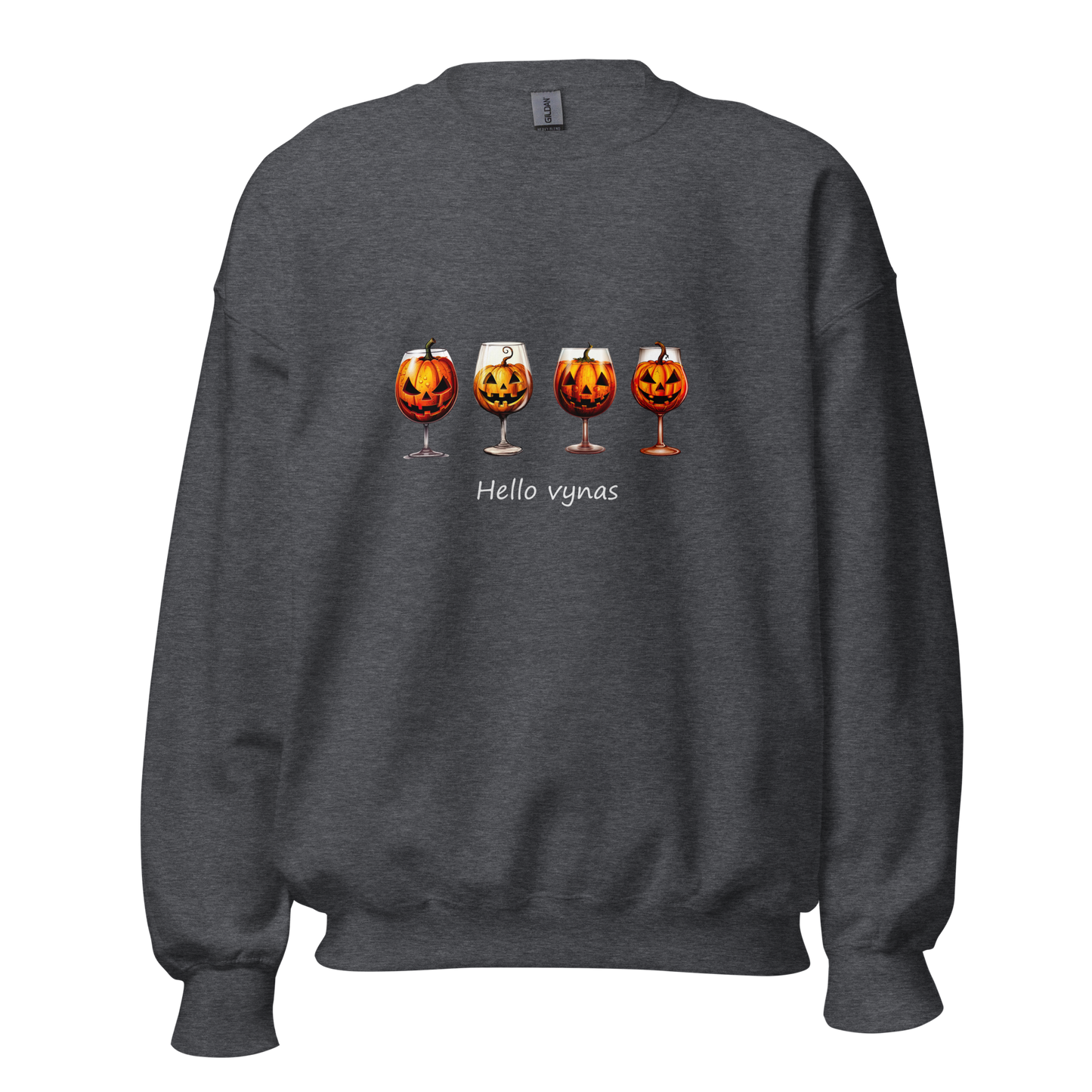 Unisex Helovyno megztukas: Hello vynas
