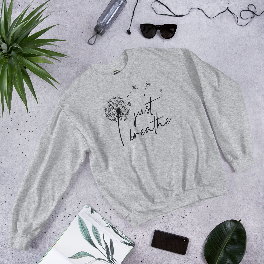 Unisex megztukas: Just breathe