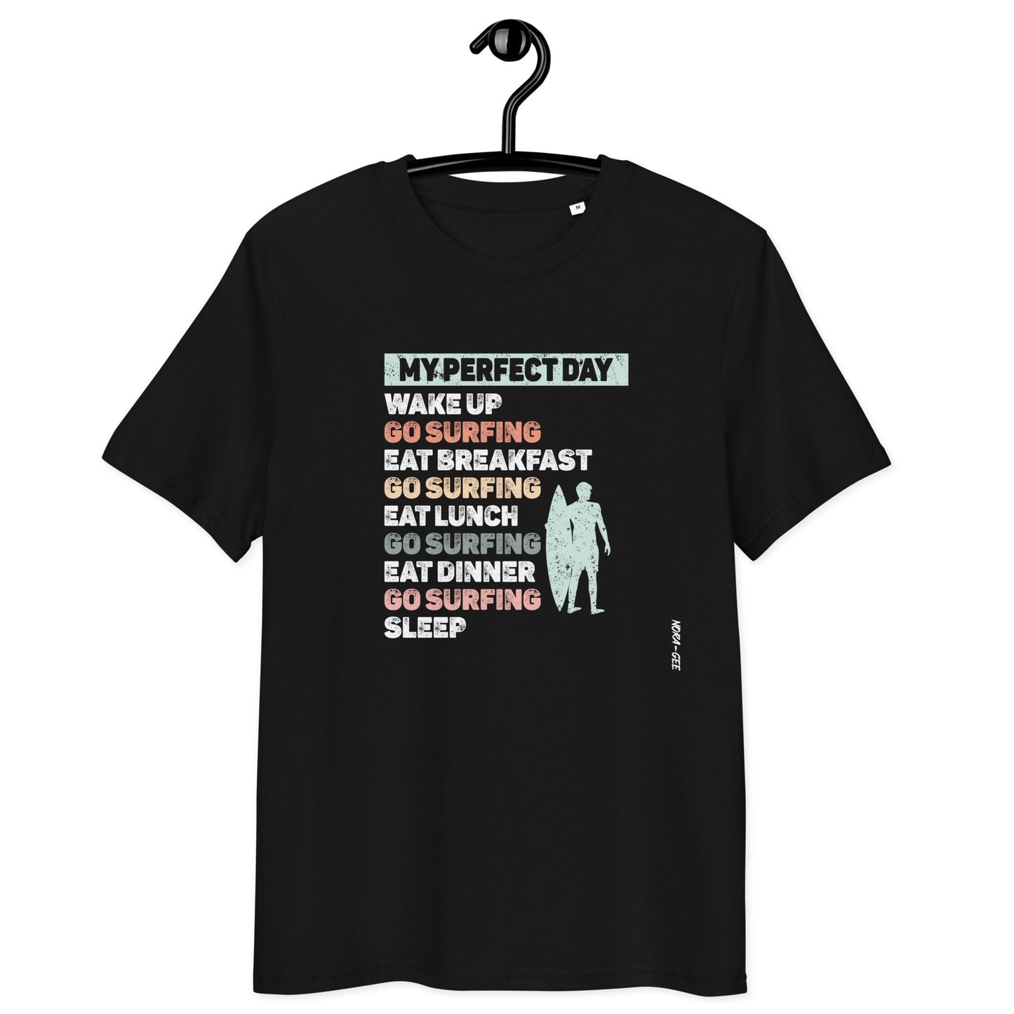 Unisex marškinėliai: Go surfing