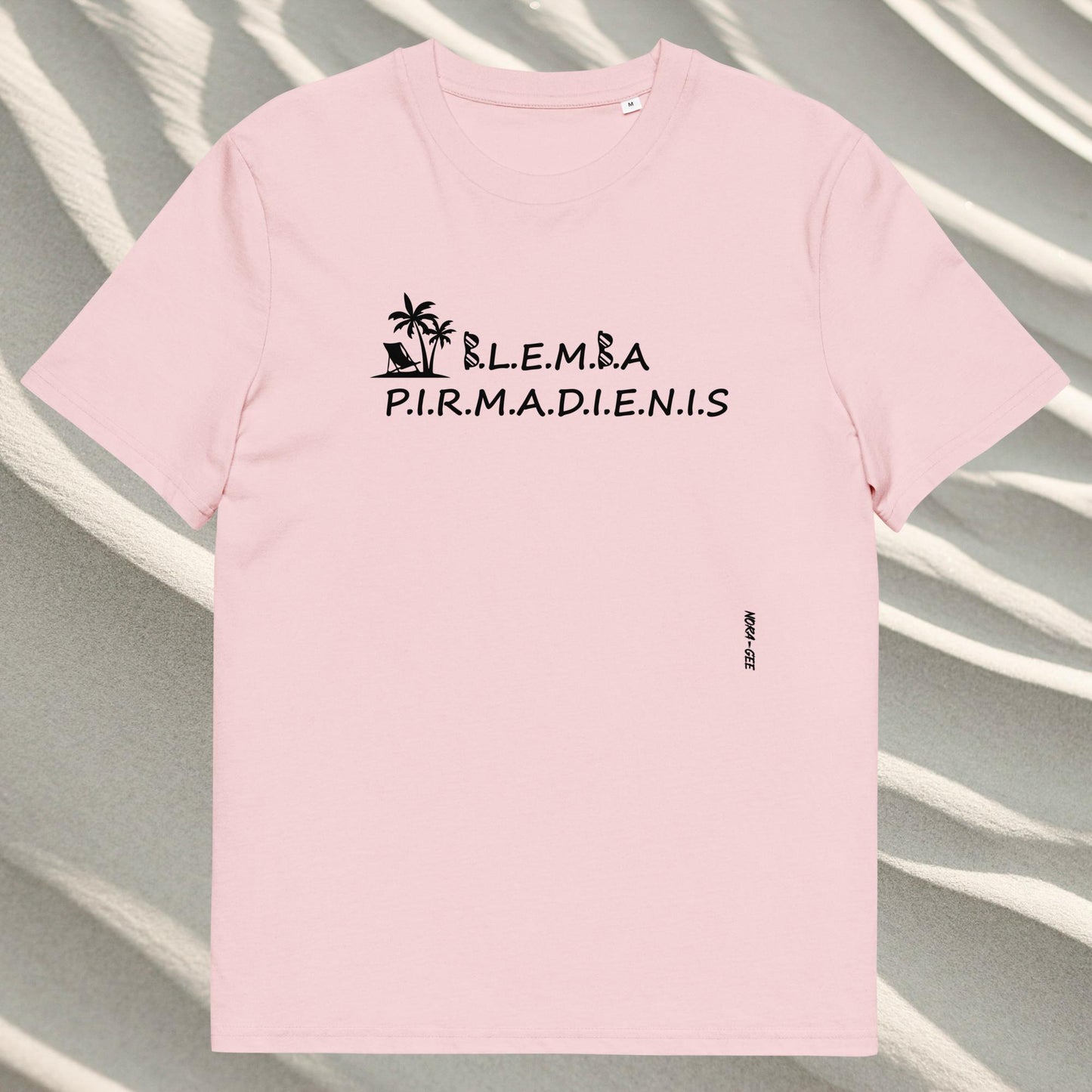 Unisex marškinėliai: blemba pirmadienis