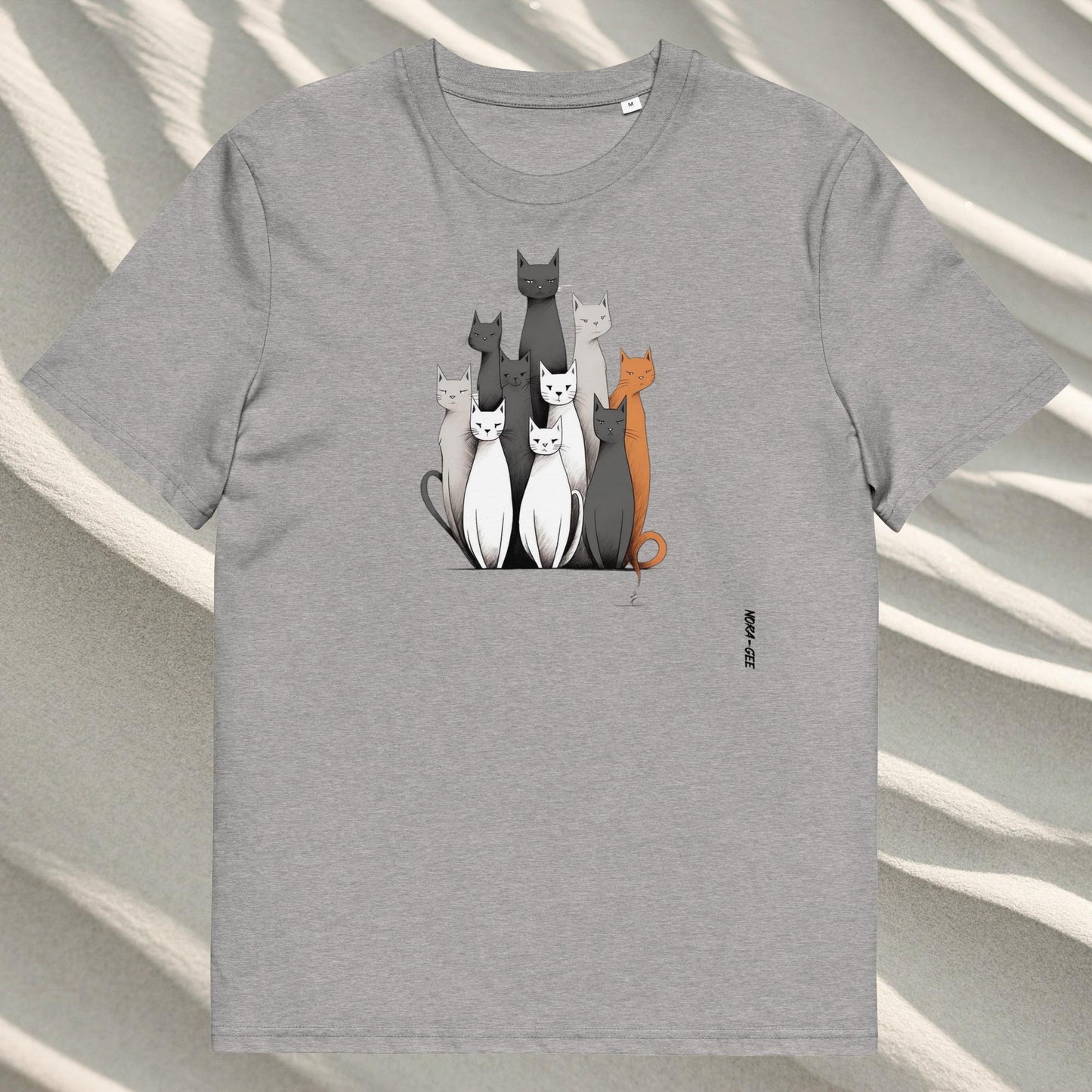 Unisex marškinėliai: katinai