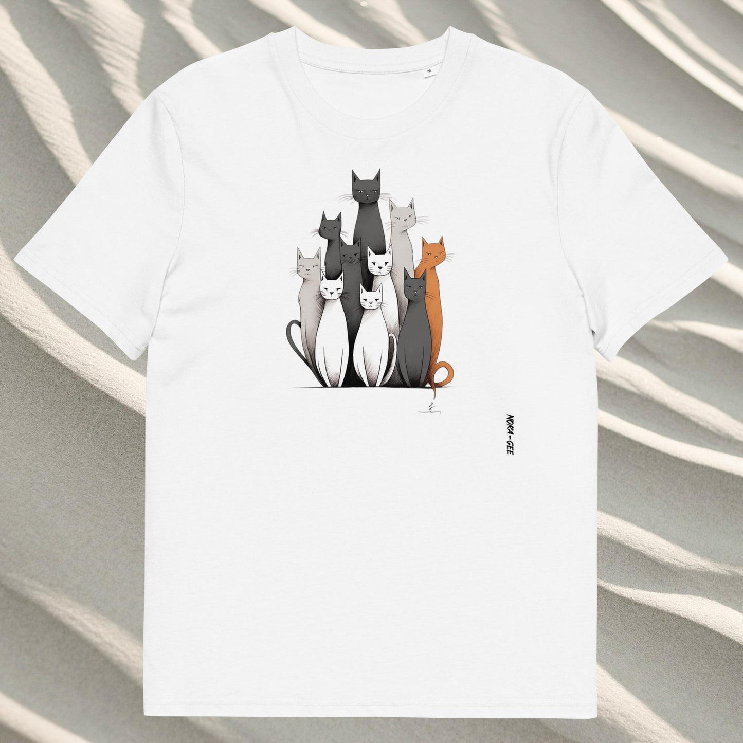 Unisex marškinėliai: katinai