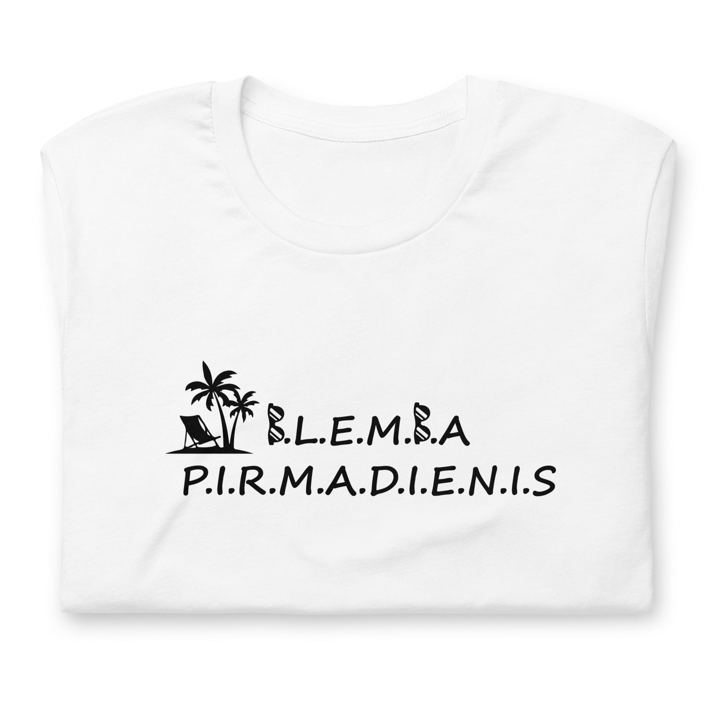 Unisex marškinėliai: blemba pirmadienis