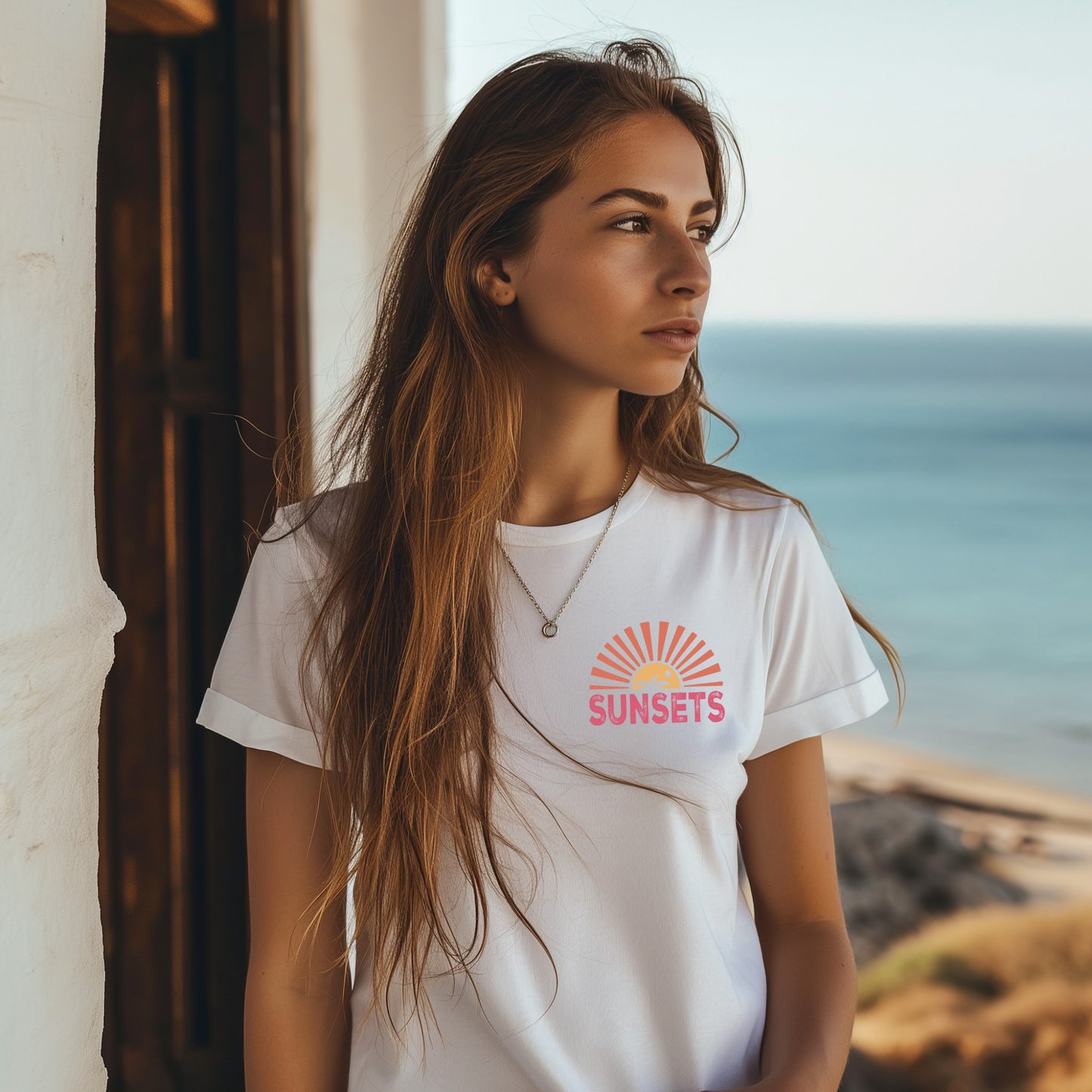 Unisex marškinėliai: forever chasing sunset 4