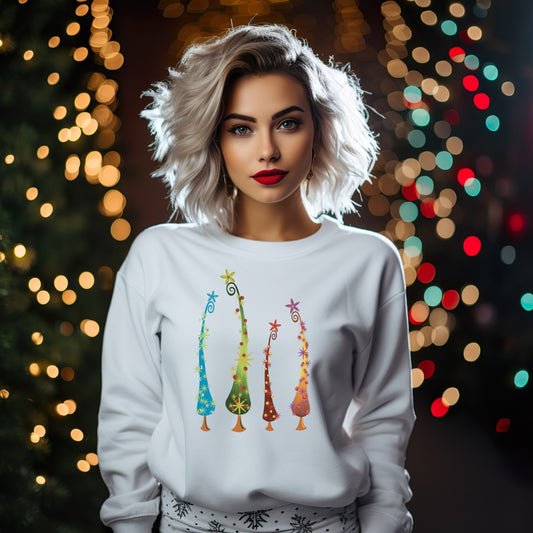 Unisex Christmas Sweater: The Magic of Christmas Trees
