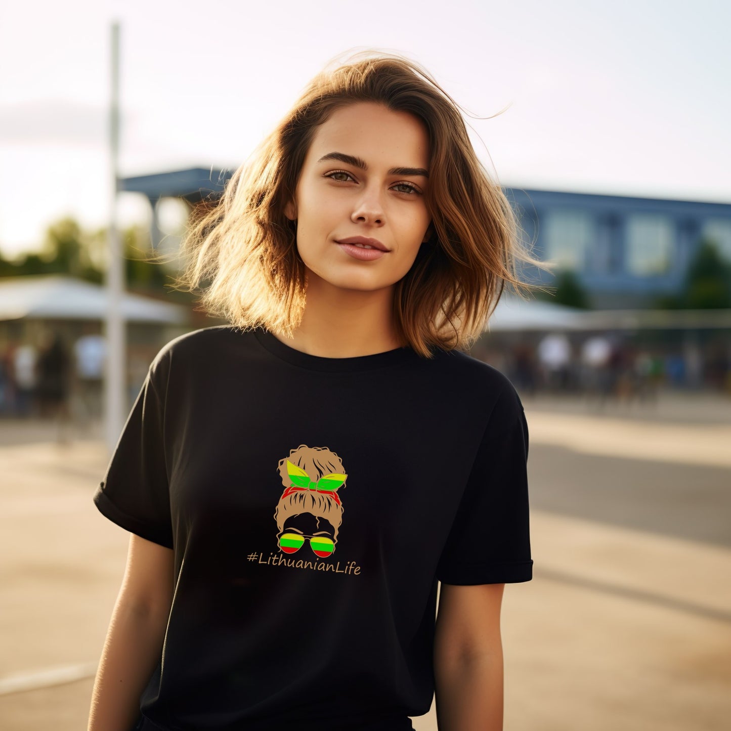 Unisex T-shirt: "Lithuanian Life"