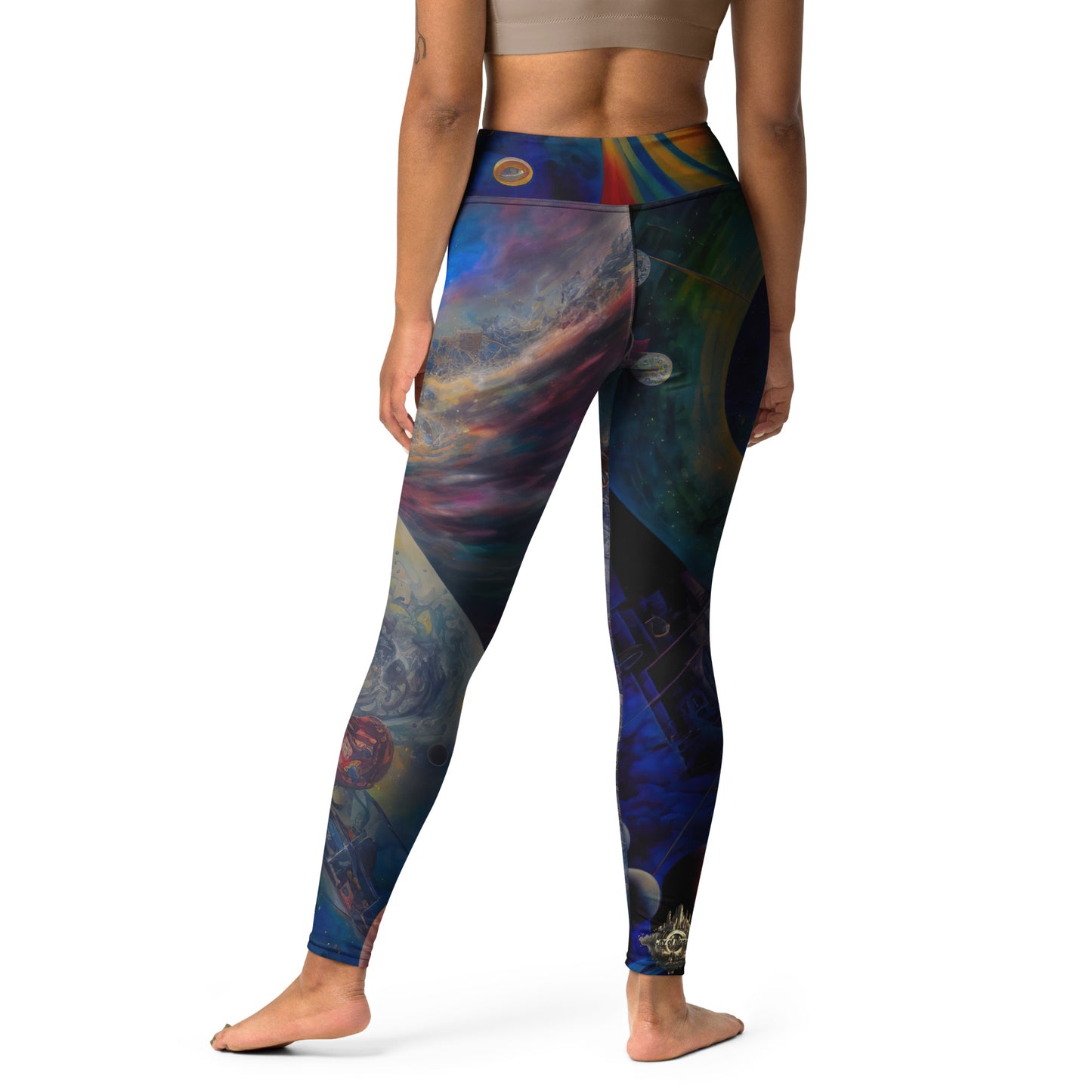 Yoga leggings: Solar System