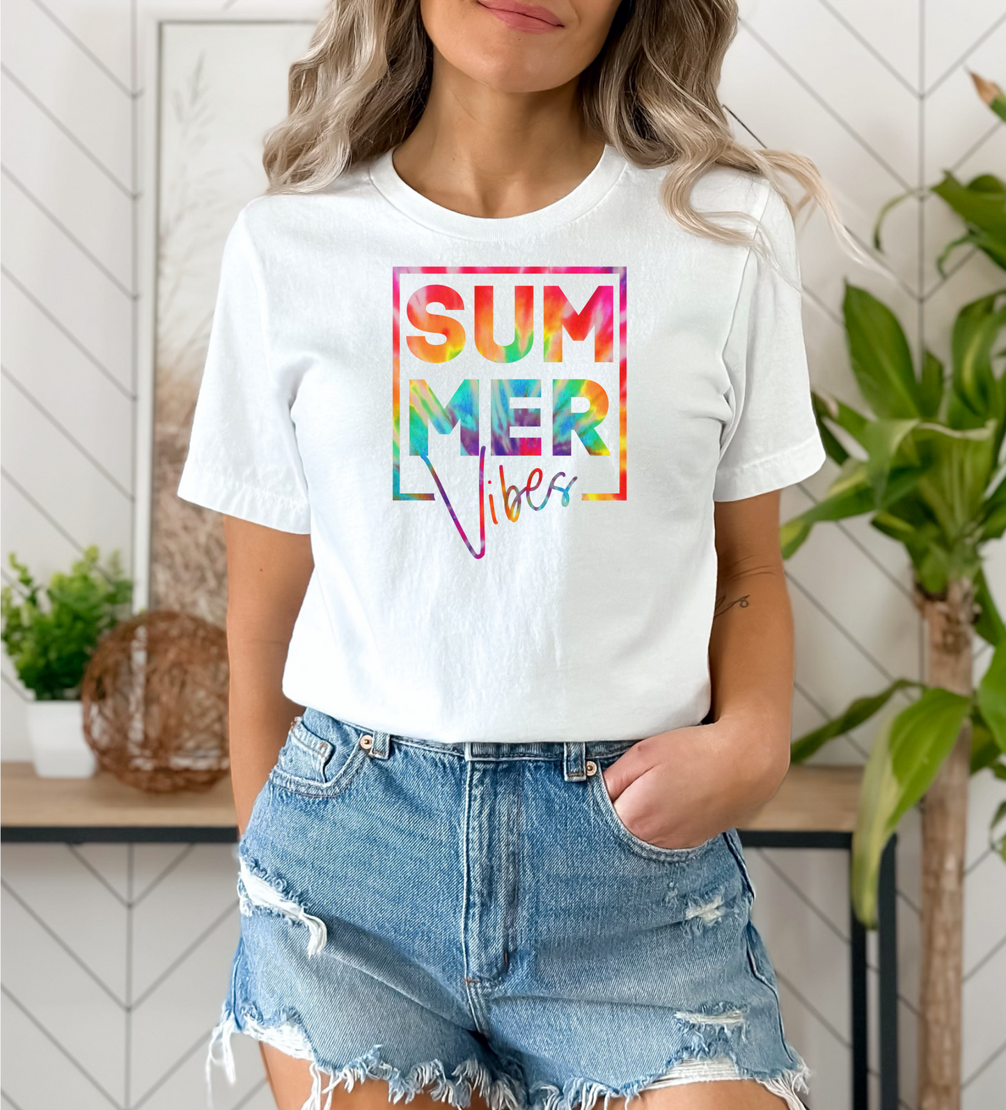 Unisex t-shirt: Summer vibes