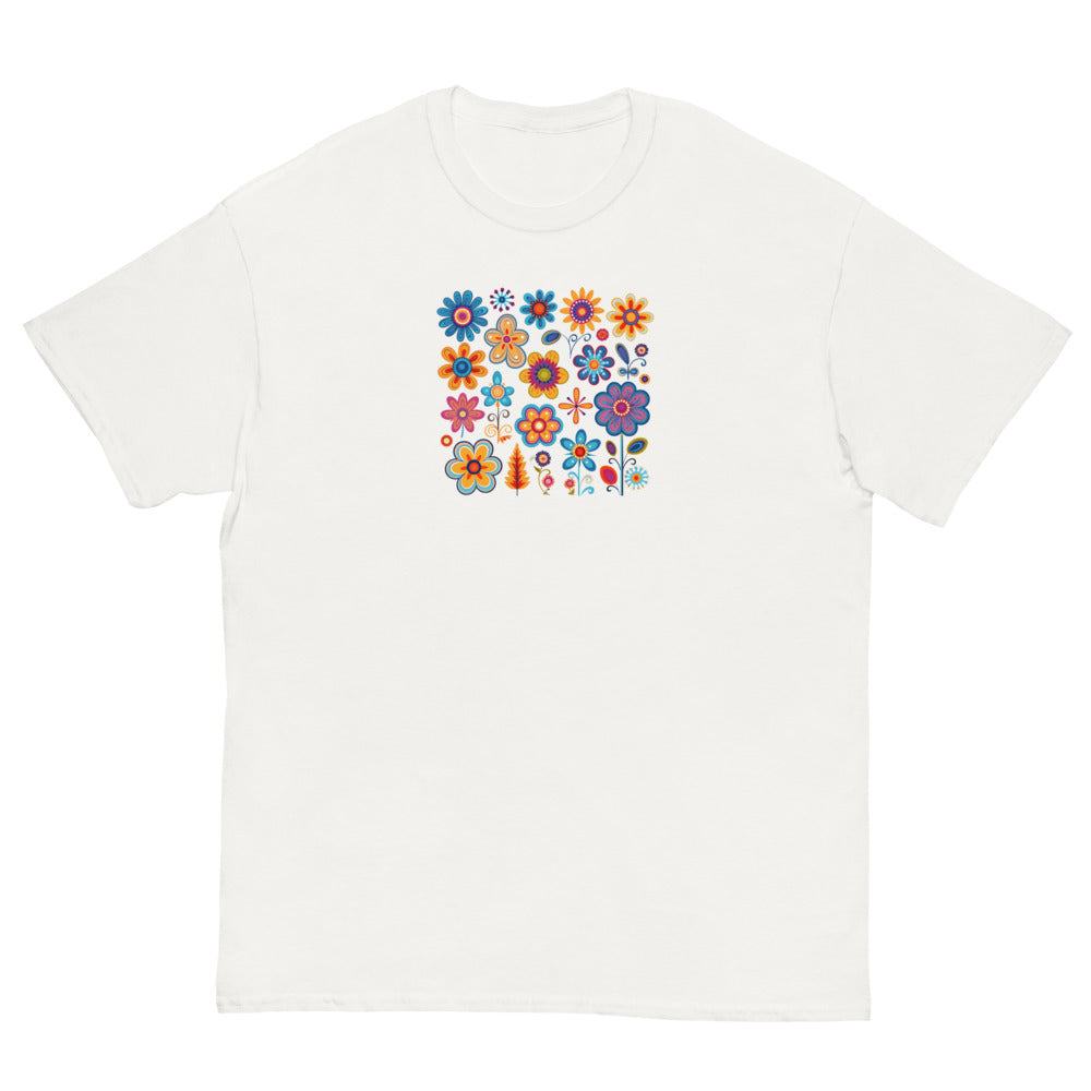 Unisex T-Shirt: Single Flowers