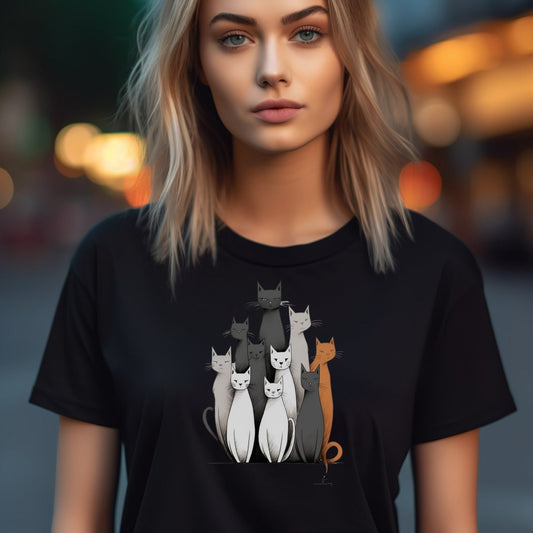 Unisex T-Shirt: Cats