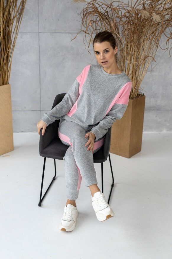 Madly in love cotton velor SWEATSHIRT, various colors