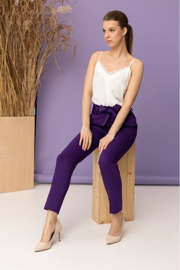 Fun purple pants