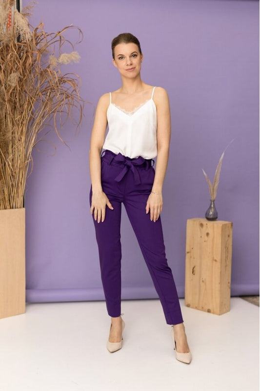 Fun purple pants