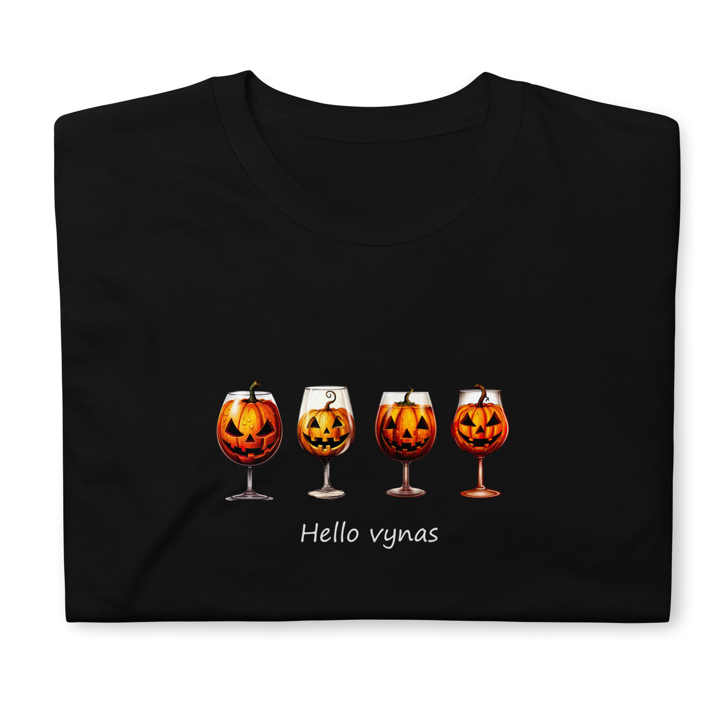 Unisex Halloween T-Shirt: Hello wine