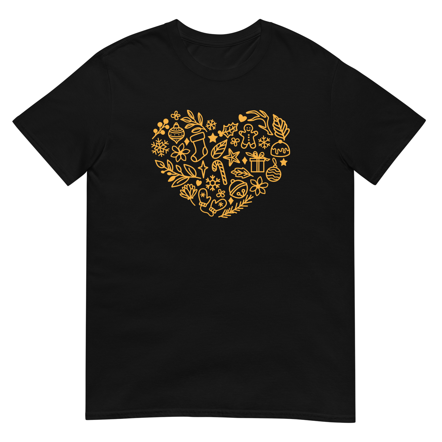 Unisex Christmas T-Shirt: Heart of Christmas