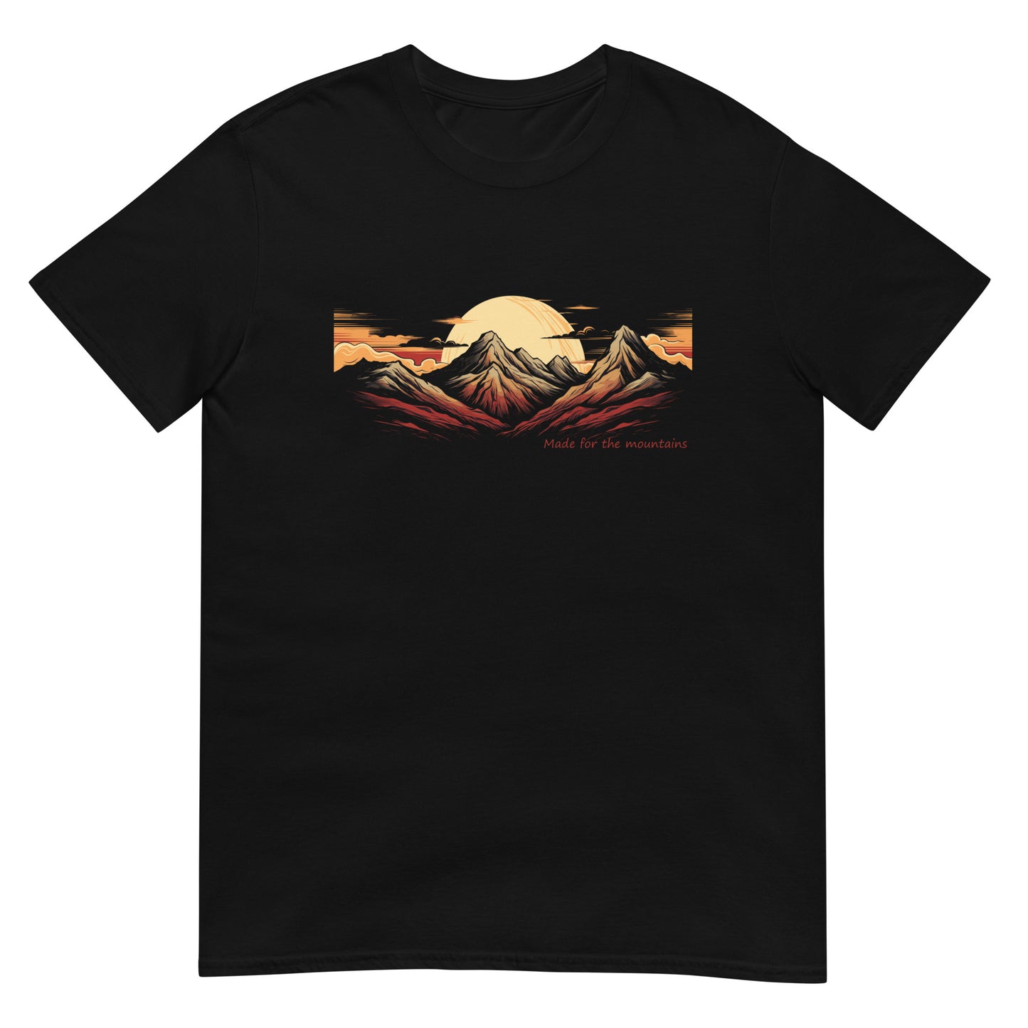 Unisex marškinėliai: "Made for the mountains" 2