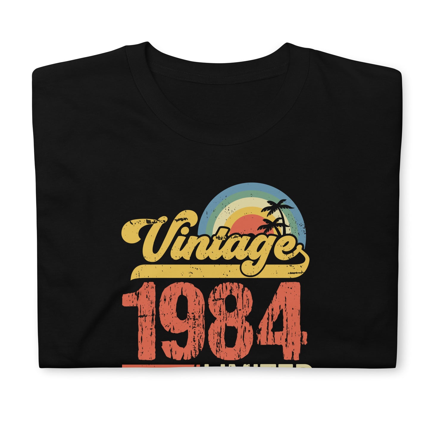 Unisex t-shirt: Vintage - with selected year