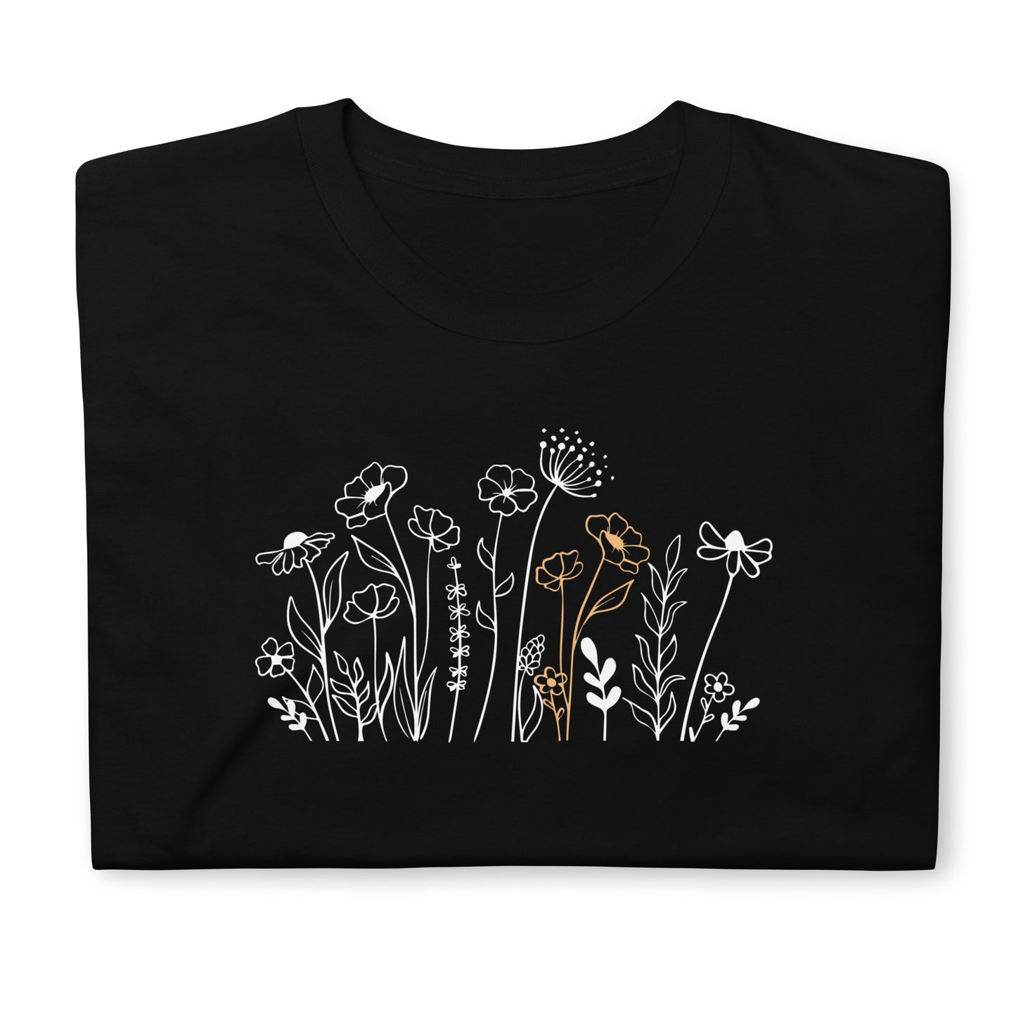 Unisex marškinėliai: Laukinės pievų gėlės