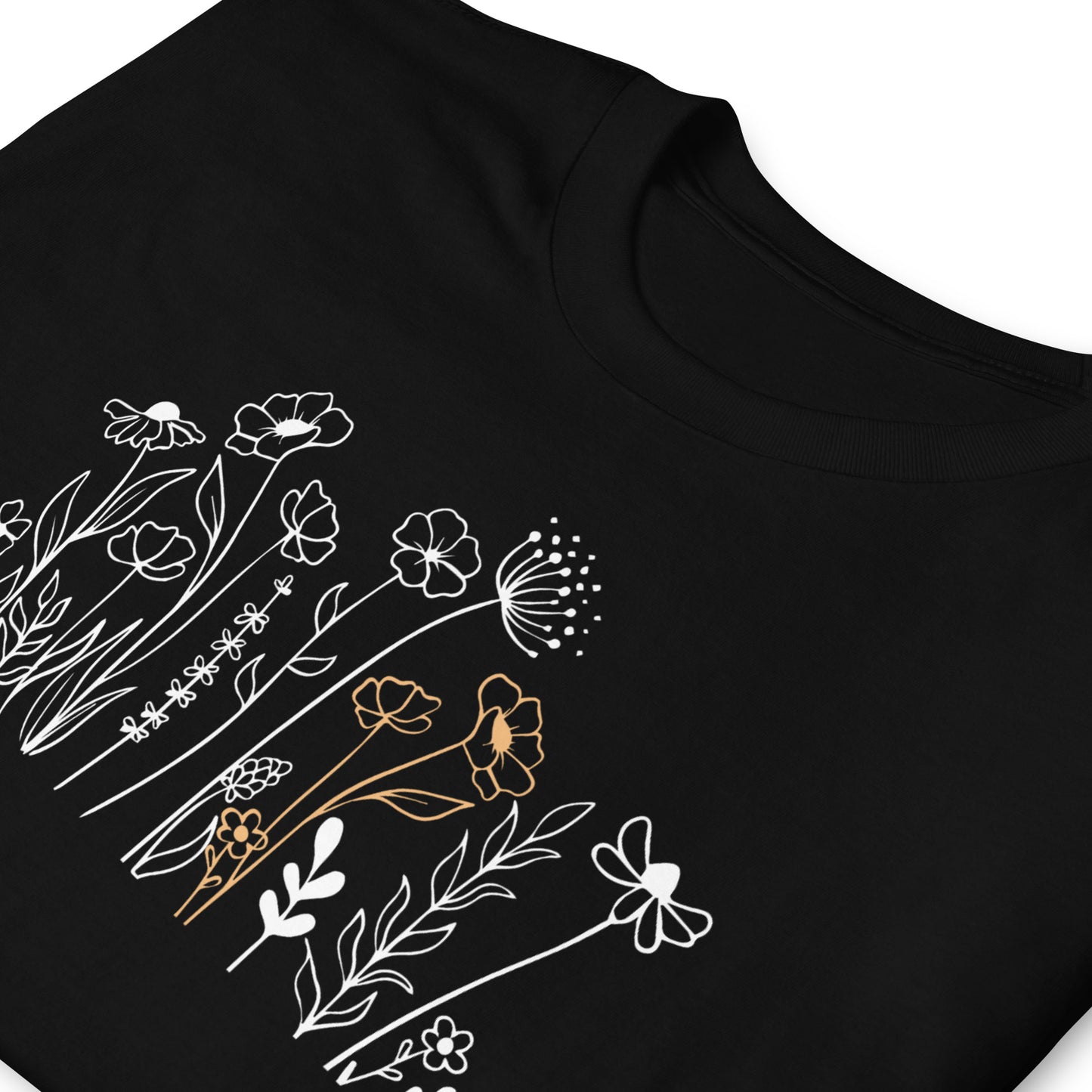 Unisex marškinėliai: Laukinės pievų gėlės