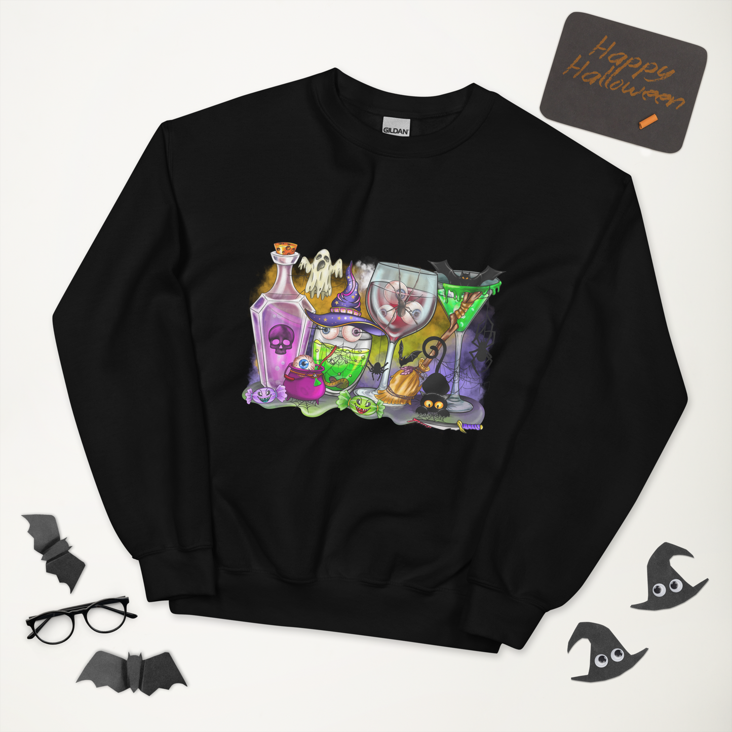 Unisex Halloween Sweater: Halloween celebration
