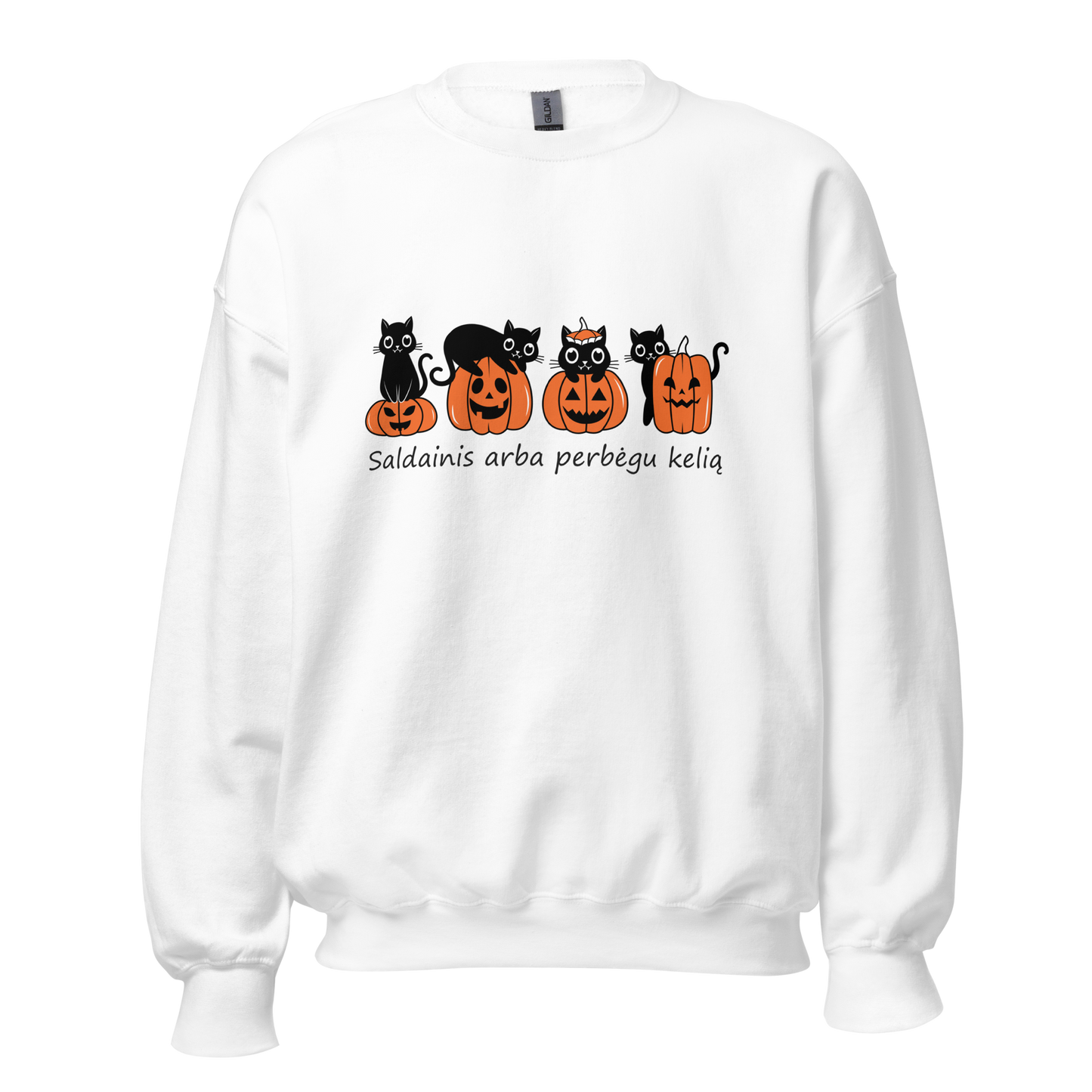 Unisex Halloween Sweater: Candy Or Cross The Road