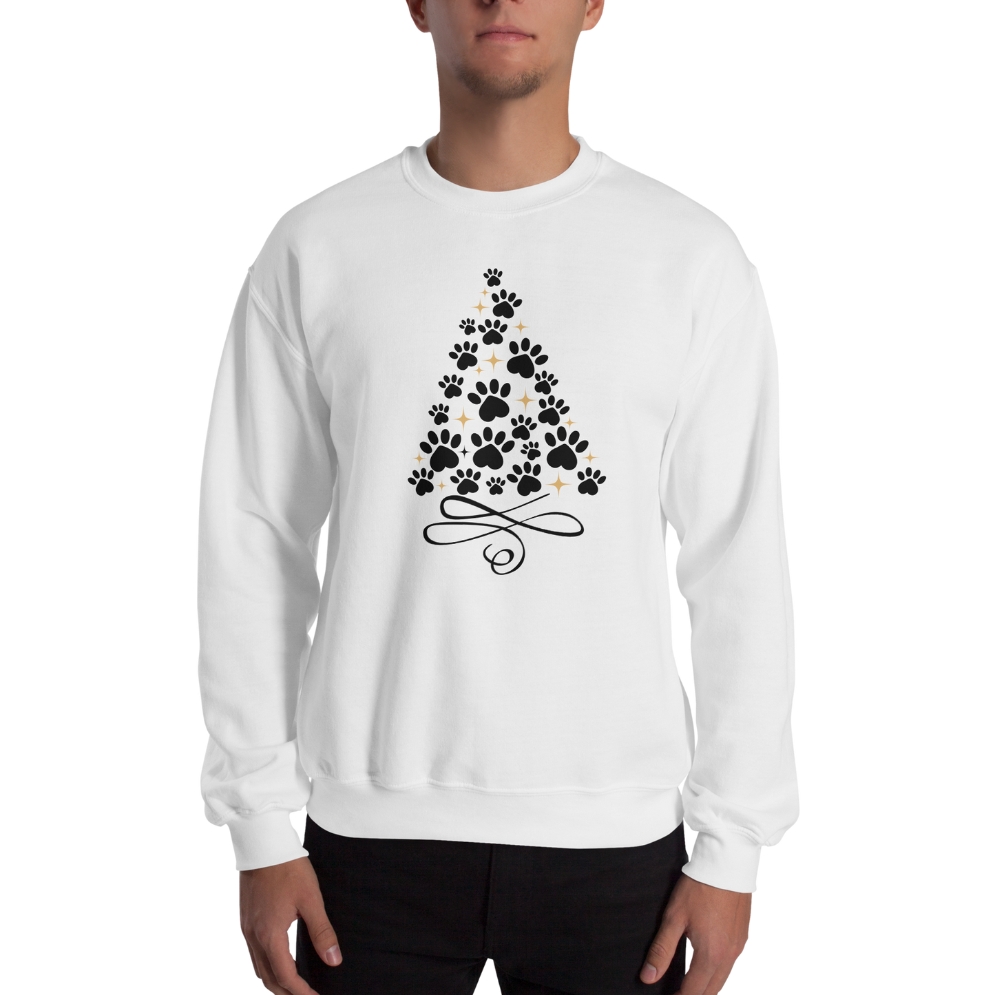 Unisex Christmas Sweater: Christmas Feet