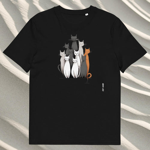 Unisex marškinėliai: katinai