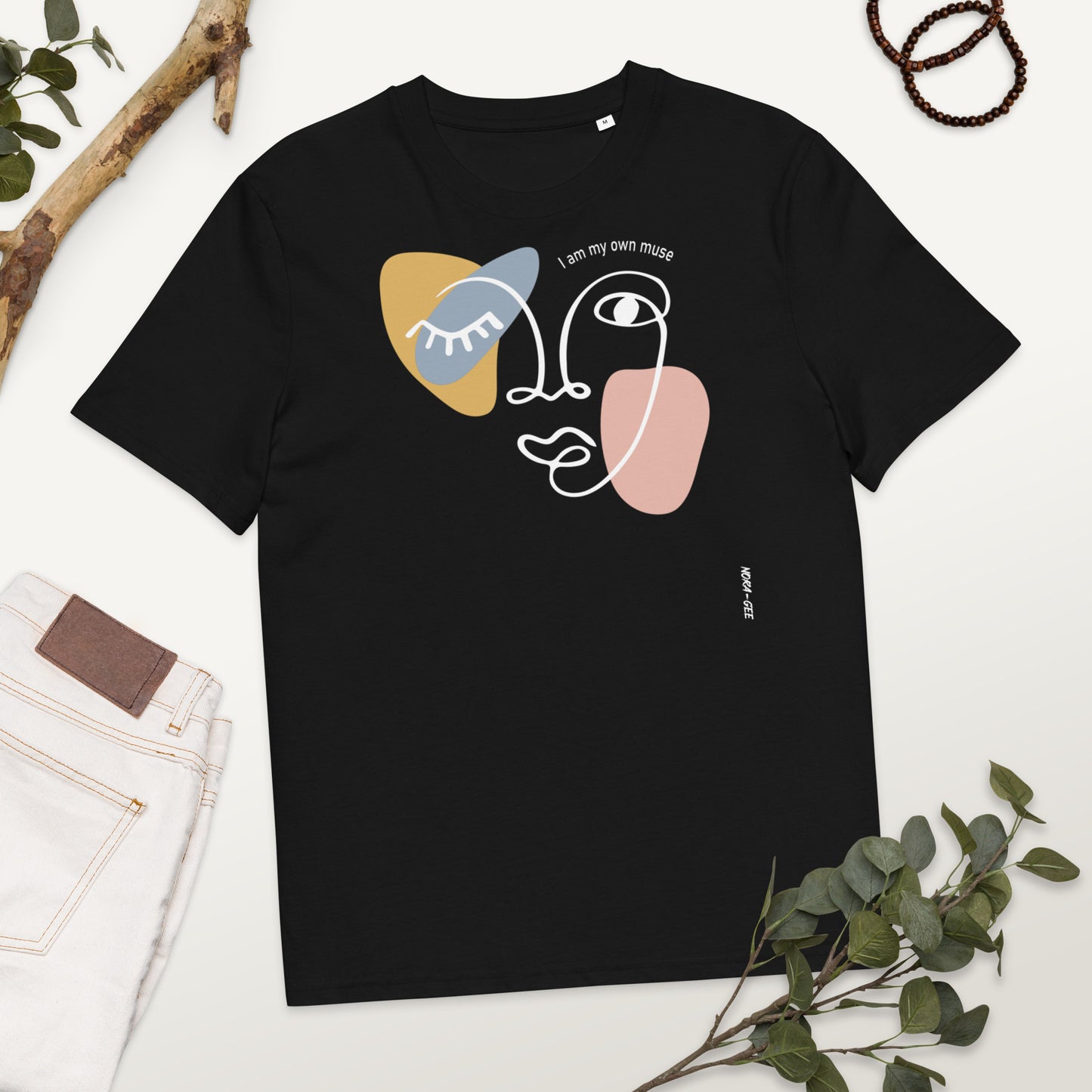 Unisex marškinėliai: I am my own muse