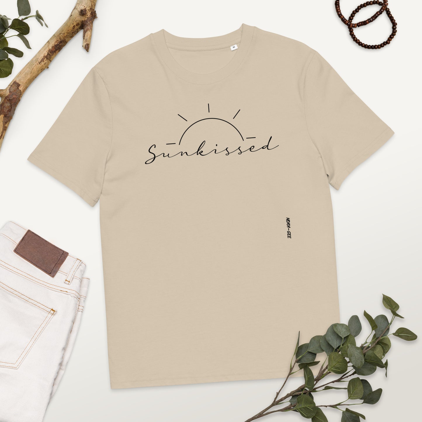 Unisex marškinėliai: Sun-kissed, minimalistinis