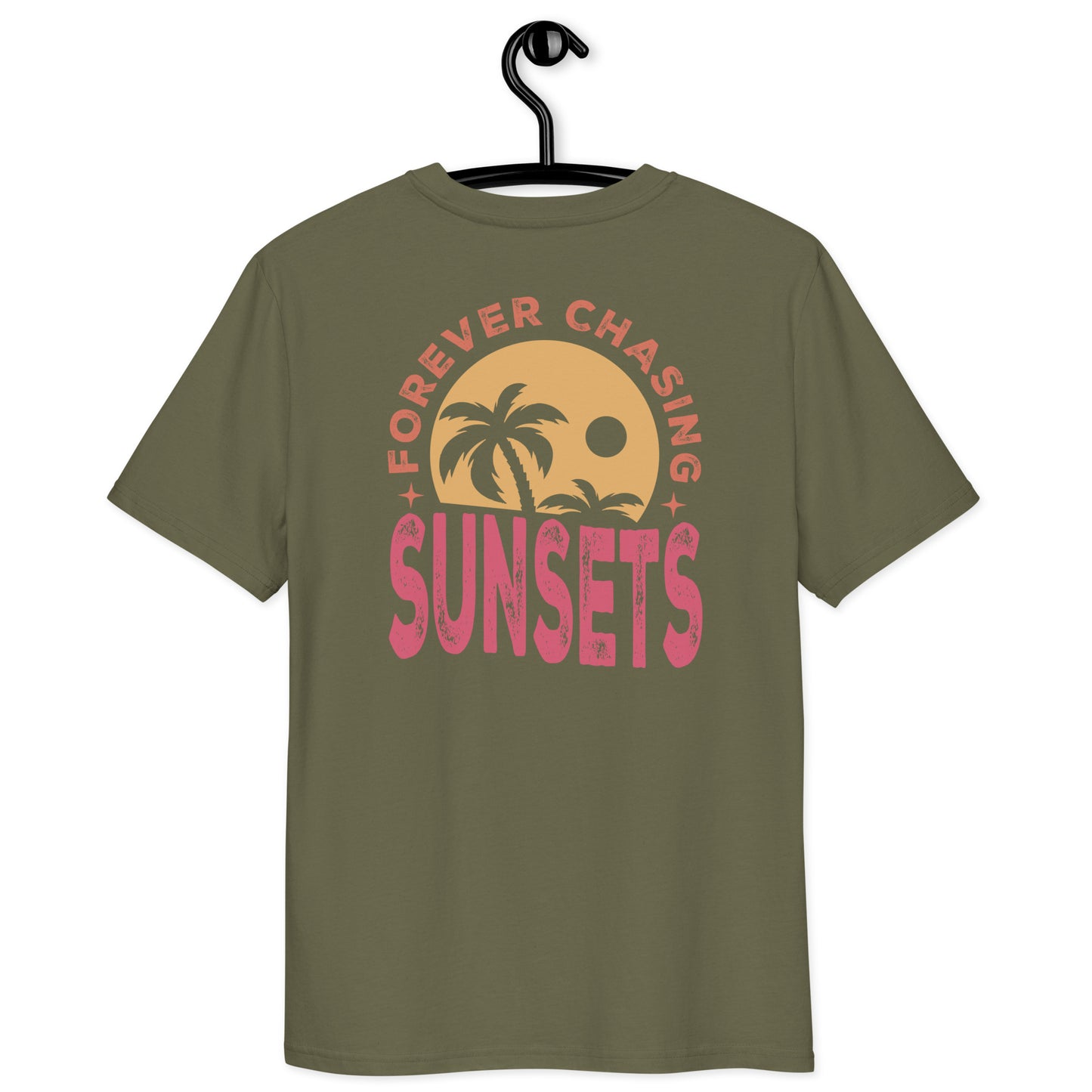 Unisex marškinėliai: forever chasing sunset 4