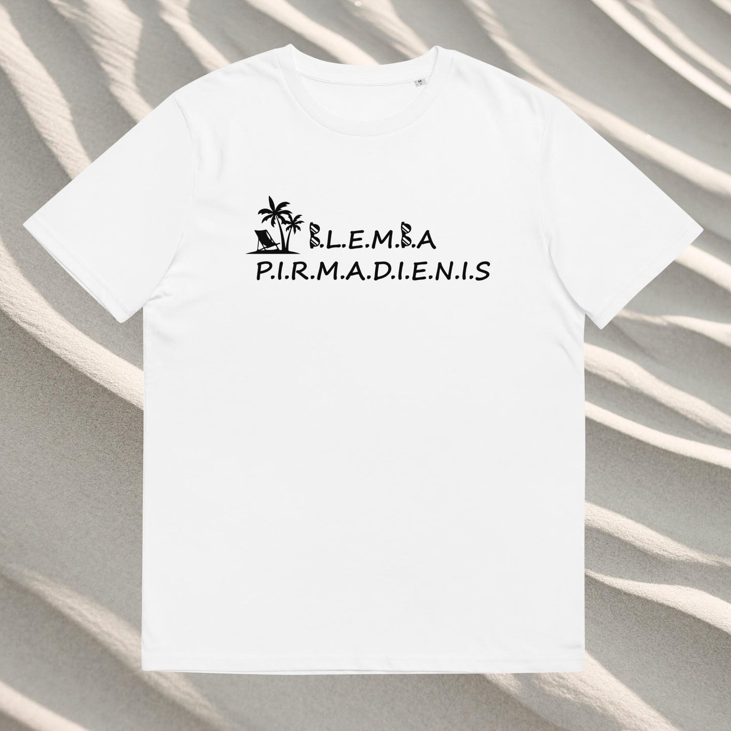 Organic cotton unisex t-shirt: Blemba Monday