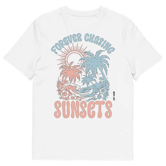 Unisex marškinėliai: forever chasing sunset 3