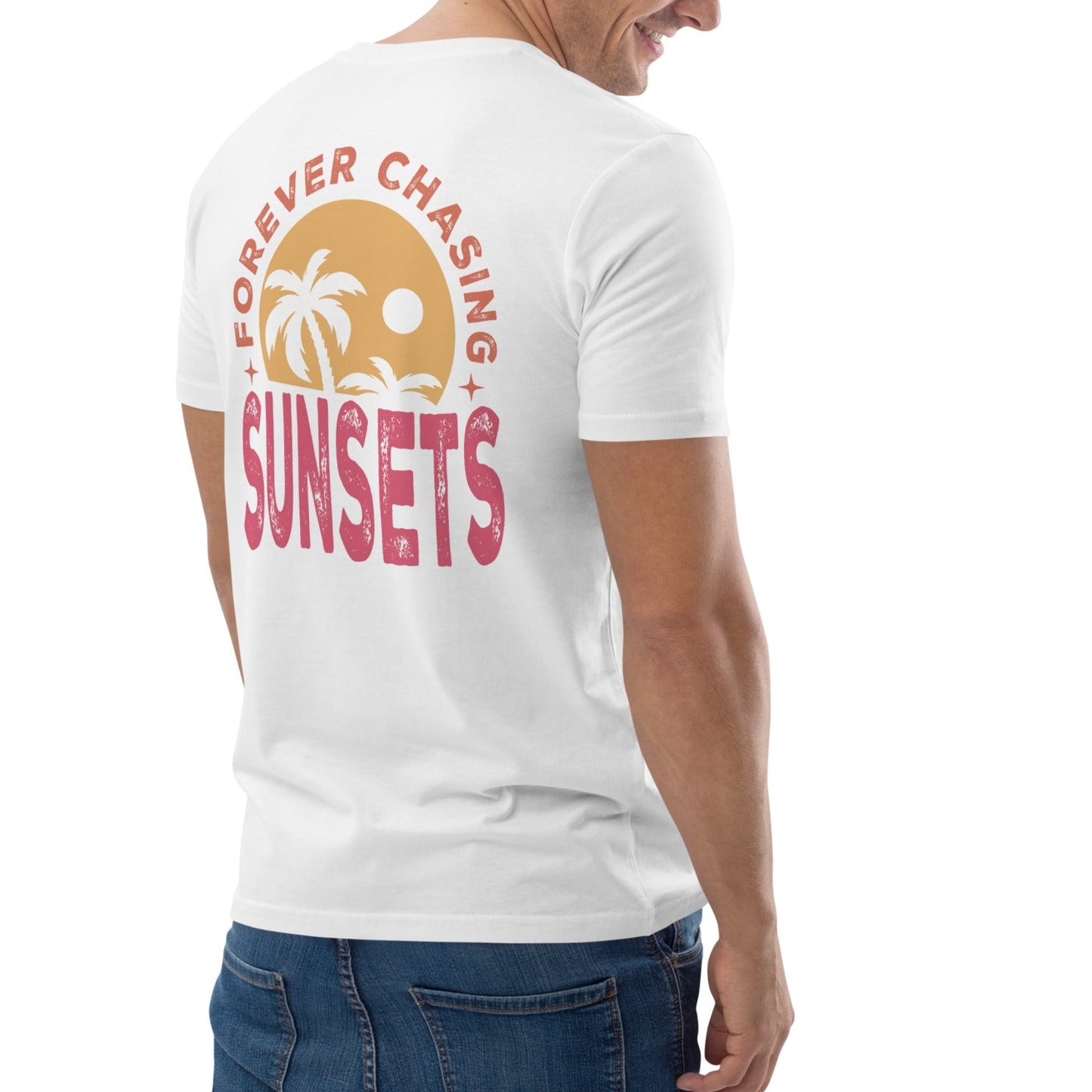 Unisex marškinėliai: forever chasing sunset 4