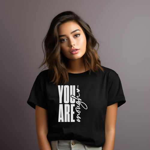 Unisex marškinėliai: You are enough