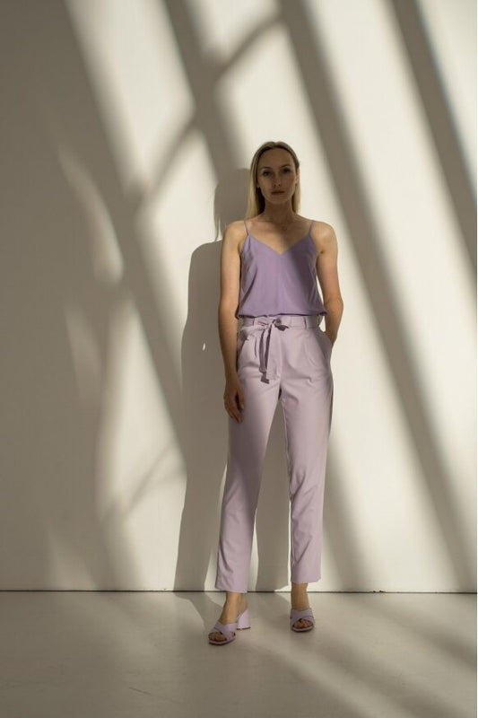 Fresh summer lilac pants