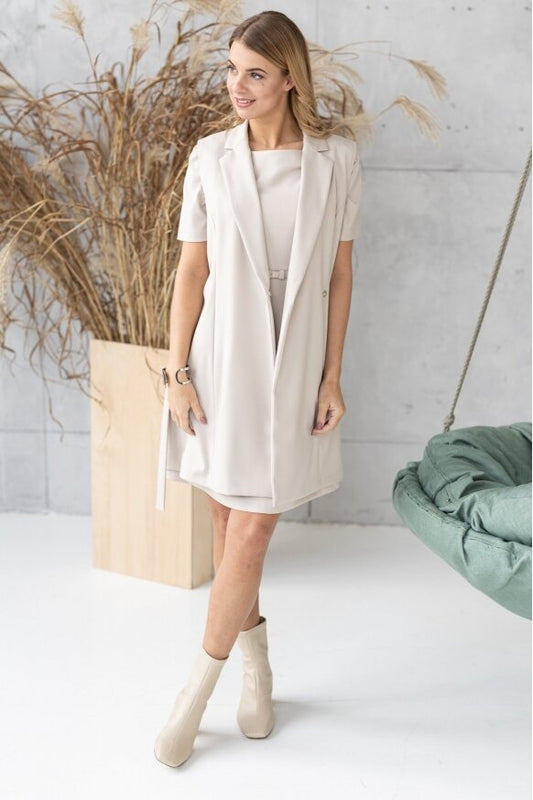 Vest/dress, beige