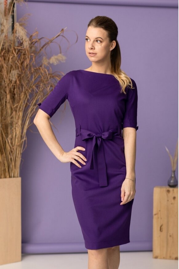 "Purple elegance" dress